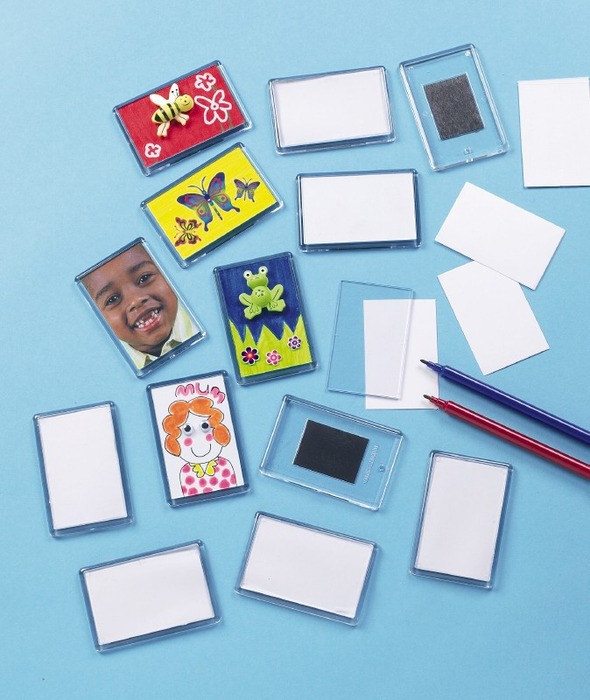 Decoratie - Magneten - Kaders - Set Van 6