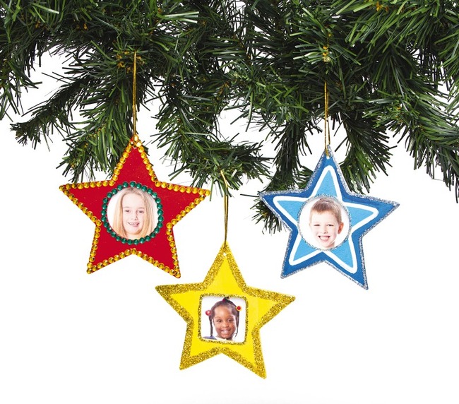 Kerst - Hout - Sterhangers 8ass