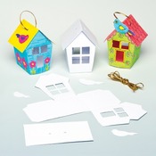 Papier - vogelhuisje mini