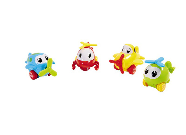 Mijn Eerste Speelgoed - Mijn Eerste Helikopters - Set Van 4