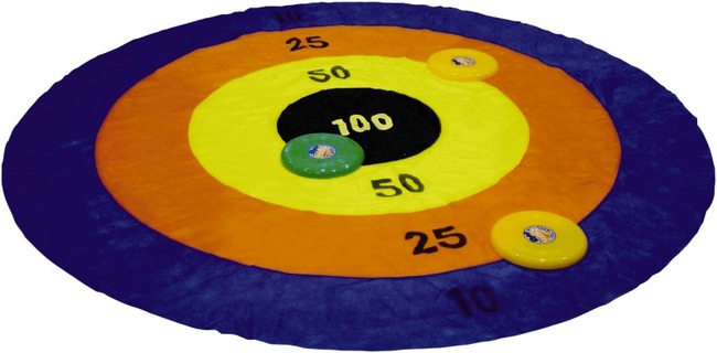 Buitenspel-vloerdarts