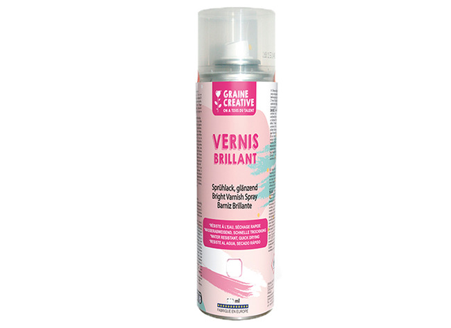 Vernis - Spray - Glanzend - 250 Ml - Per Stuk