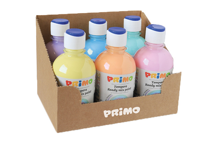 Verf - Plakaatverf - Primo - Pastel - Set Van 6 X 300ml