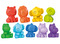 Kleur En Vormsorteren - Bright Stars -  Regenboogvriendjes - Set Van 9