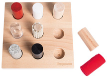 Motoriekbord - Dusyma Pegboard Material Experience - tactiel - per spel