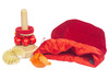 Spel - Dusyma Sensory Stacking Tower - rijgen en stapelen - per spel