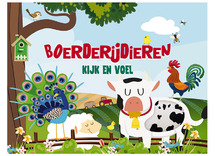 Boek - Kijk En Voel - Boerderijdieren