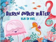 Boek - kijk en voel - dieren onder water