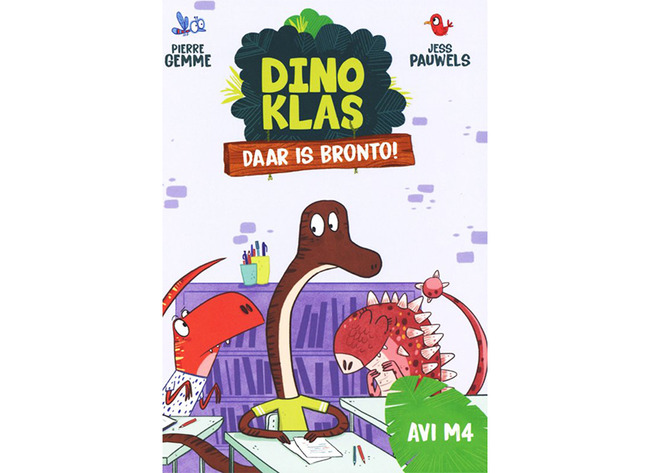 Boek - Dino Klas - Daar Is Bronto!
