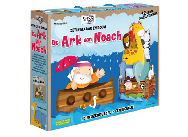 Kartonboekjes - Puzzel - De Ark Van Noah
