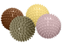 Sensorische ballen - Edushape - sensory balls boho chic - set van 4