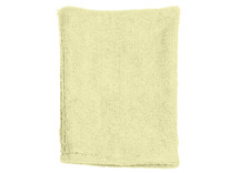 Washandjes - Hageland Educatief Me-Do - 14 x 10 cm - badstof - geel - per stuk