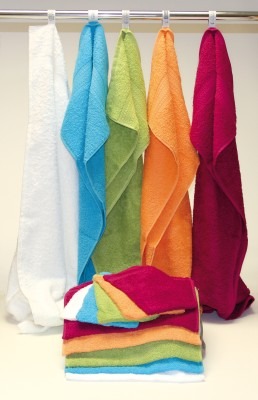 Textiel - Washandjes - Badstof - 16x20 Cm. - Per Stuk - Oranje - Verkrijgbaar In 12 Kleuren