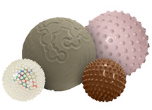 Sensorische ballen - Edushape - sensory balls boho chic - mega pack - set van 4