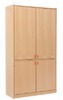 Kast Basic, Hoge Kast Met 4 Deuren