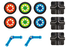Bouwset - Geosmart Geowheels Wheel Set - magnetisch - set van 11