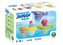 Bouwsets - Playmobil junior 71776 Drijvende bekers met waterpret - set van 6
