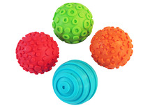 Boetseertoebehoren - kunststof - easy-grip patroonballen - set van 4