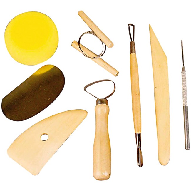Boetseermateriaal - Boetseren - Set Van 8 Assorti