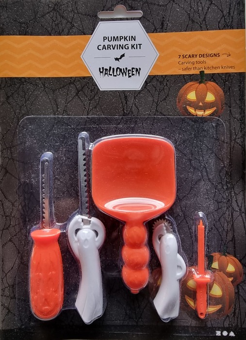 Halloween - Pompoen Snijden Set