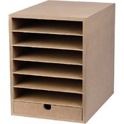 Brievenbakken - opbergkast - MDF - per stuk