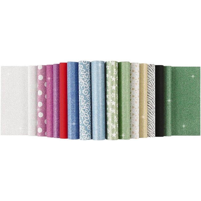 Knutselpapier - Glitterpapier - A4 - 150 G - Set Van 30 Assorti