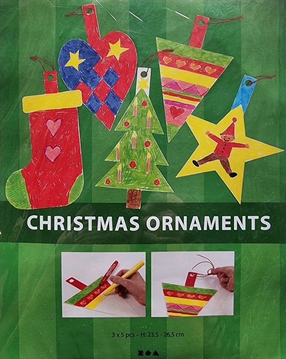 Kerst-karton-ornamenten