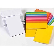 Papier-Kaarten En Enveloppen 50St