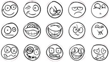 Belonen-stempels smiley 15 ass