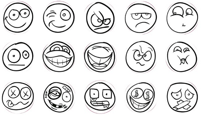 Belonen-stempels Smiley 15 Ass