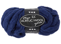 Garen - acrylgaren - 15 m - 300 g - donkerblauw - per stuk
