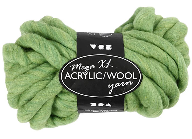 Garen - Acrylgaren - 15 M - 300 G - Limoen - Per Stuk