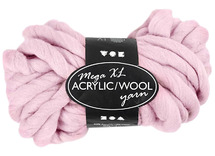 Garen - acrylgaren - 15 m - 300 g - roze - per stuk