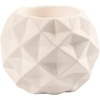 Kerst - theelichthouder ceramic geometric - 6st