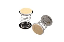 Springveer - 45 x 35 mm - set van 20