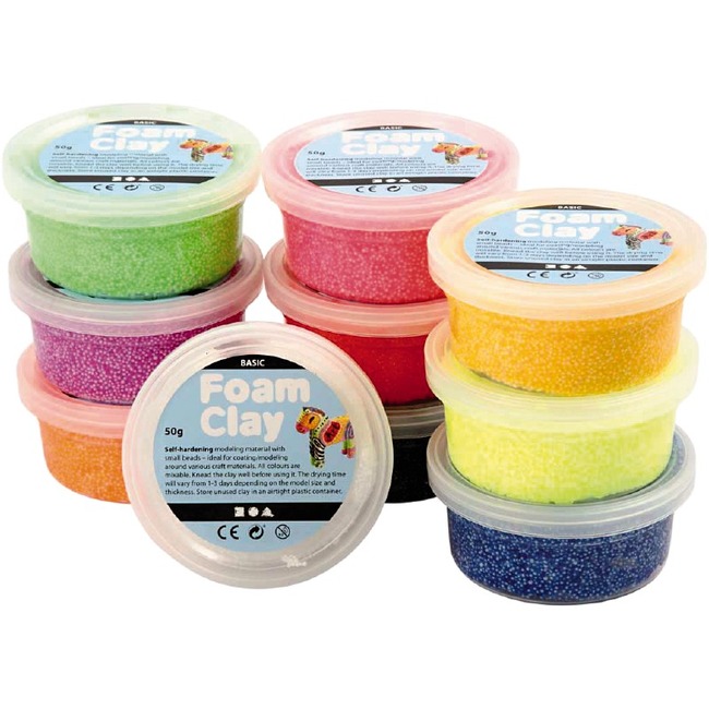 Klei-foam Clay-10x35gr