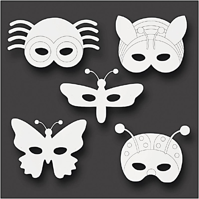 Maskers Insecten 16st