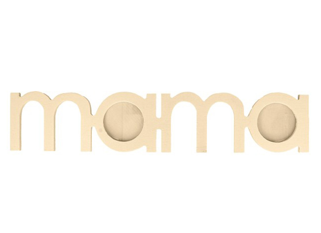 Moeder - Vaderdag - Hout - Themakader - Mama - Set Van 6