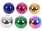 Ballen - Tickit Sensory Reflective Colour Mystery Balls - Per Set