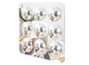 Spiegel - tickit - vervormspiegel - 9-bollenspiegel - 49 cm - per stuk