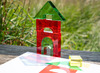 Speelblokken - tickit Colour Crystal Block Set - kunststof - transparant - gekleurd - voor lichtbord - set van 25 assorti
