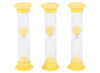 Zandlopers - tickit Mini Sand Timers - 3 minuten - set van 3