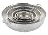 Buitenspeelgoed - Zand-en water - metalen zeven - set van 5
