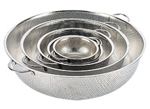 Buitenspeelgoed - Zand-en water - metalen zeven - set van 5