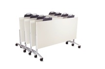 Tafel, Mobiel, Archimede, rechthoekig 120X80Cm