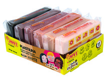 Klei - jovi - huidskleuren - 6 x 50 gr