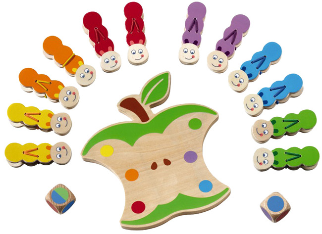 Handvaardigheid - Spel - Hongerige Rupsenspel - Haba Education