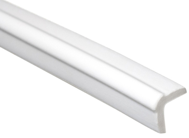 Hoekbeschermer - Arte Viva Corner Guard Plus - 100 X 2,5 X 2,5 Cm - Wit - Per Stuk