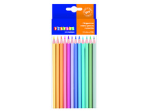 Potloden - Kleurpotloden - Driekantig - Pastel - Set Van 12