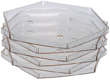 Sensorische hoek - visueel spel - prismo - frames 22 cm. - set  van 6